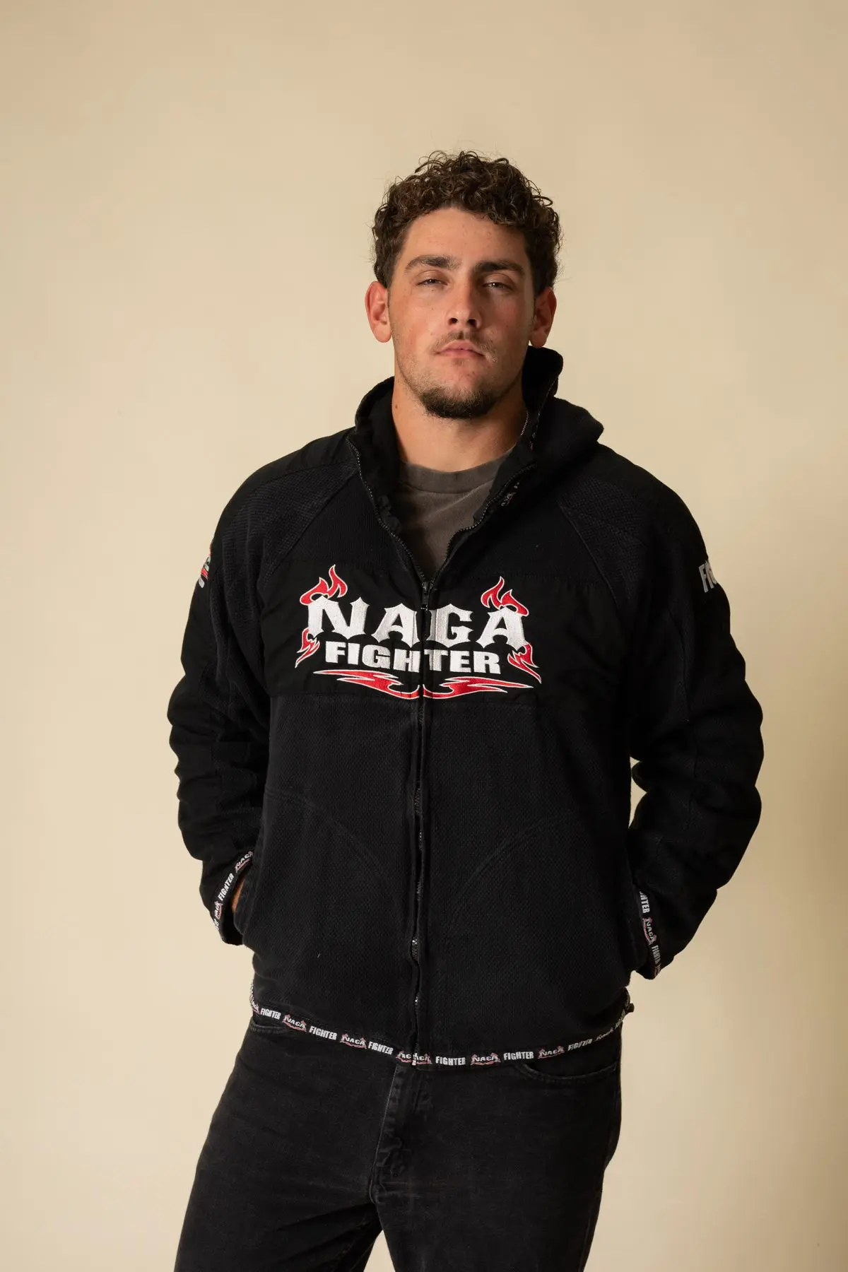 NAGA Fighter zip-up jacket